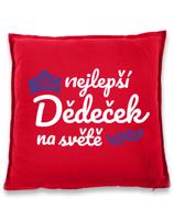 Polštář pro dědečka - Nejlepší dědeček na světě - dárek pro dědečka