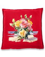 Polštářek s potiskem Kytic