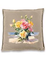 Polštářek s potiskem Kytic