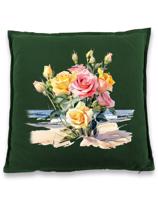 Polštářek s potiskem Kytic