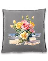 Polštářek s potiskem Kytic