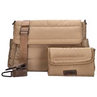 Přebalovací taška Zebra Elske 18 L - taupe