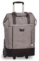 PUNTA nákupní taška na kolečkách s výsuvnou rukojetí - 40L - šedá