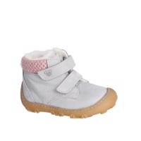 RICOSTA NICO Frost/Rose Dětské zimní zateplené barefoot boty - 25