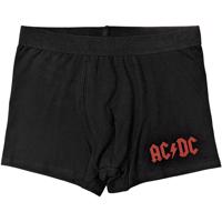 RockOff Bavlněné boxerky AC/DC - černé s logem Velikost: S
