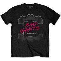 RockOff ED SHEERAN UNISEX Tričko: BAD HABITS Velikost: L