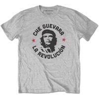 RockOff Unisex bavlněné tričko Che Guevara - šedé Velikost: M