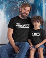 Rodinná trička pro tátu a syna Set Original a Copy