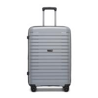 Rozšiřitelný polypropylenový kufr Kono 76 L - šedý