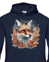 Roztomilé dětská mikina s potiskem Lišky - skvělá mikina pro milovníky zvířat