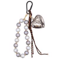 Roztomilý přívěsek na klíče - stříbrný