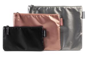 Sada 3 metalických taštiček Fabrizio