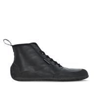SALTIC OUTDOOR HIGH Black Nappa Outdoorové barefoot boty - 37
