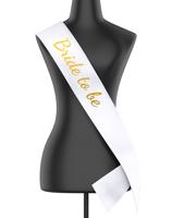 Šerpa s nápisem Bride to be - kvalitní tisk