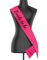 Šerpa s nápisem Bride to be - kvalitní tisk