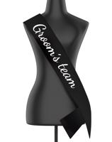 Šerpa s nápisem Groom´s team - kvalitní tisk