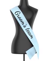 Šerpa s nápisem Groom´s team - kvalitní tisk