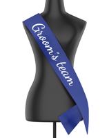 Šerpa s nápisem Groom´s team - kvalitní tisk