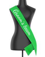 Šerpa s nápisem Groom´s team - kvalitní tisk