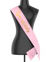 Šerpa s nápisem Tým nevěsty - kvalitní tisk