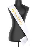 Šerpa s nápisem Tým nevěsty - kvalitní tisk