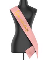 Šerpa s nápisem Tým nevěsty - kvalitní tisk