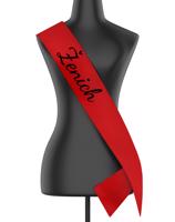 Šerpa s nápisem Ženich - kvalitní tisk