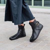 SHAPEN DIVINE Black Dámské barefoot kotníkové boty - 43