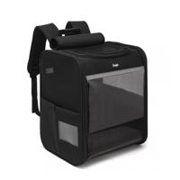 Skládací batoh pro mazlíčky Dogat  - černá PTD2440