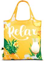 Skládací nákupní taška Punta Summer Vibes 12 L - žlutá