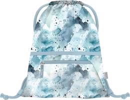 Školní sáček s kapsou BAAGL Polar - 16,5 L