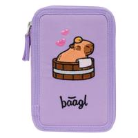 Školní třípatrový penál BAAGL - Kapybara