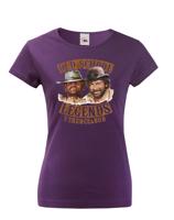 Skvělé dámské tričko s potiskem Old school legends - tričko pro milovníky retro filmů