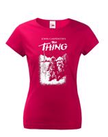 Skvělé dámské triko na motiv hororového filmu The Thing