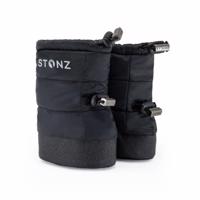 STONZ BOOTIE PUFFER Black | Dětské barefoot návleky na nohy - 18–19