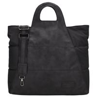 Stylová kabelka s originálním designem - Selene - Zebra Trends - 16 L - černá