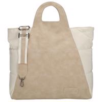 Stylová kabelka s originálním designem - Selene - Zebra Trends - 16 L - krémová W00217