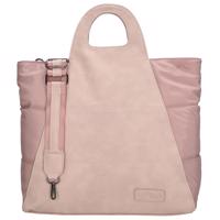 Stylová kabelka s originálním designem - Selene - Zebra Trends - 16 L - starorůžová