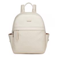 Stylový dámský batoh Miss Lulu - béžový - 11 L