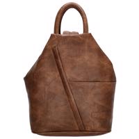 Stylový trojúhelníkový batoh - Murcia - Beagles - 13 L - hnědá