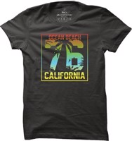 Surfové tričko Ocean Beach California pro muže