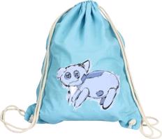 Světle modrý batoh Klárka - Plyšák