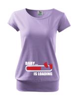 Těhotenské tričko pro budoucí maminky Baby... is loading