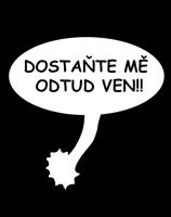 Těhotenské tričko pro budoucí maminky"Dostaňte mě odtud ven!"