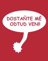 Těhotenské tričko pro budoucí maminky"Dostaňte mě odtud ven!"