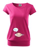 Těhotenské Tričko s motivem Kuk z bříška - tenhle potisk si zamiluješ!