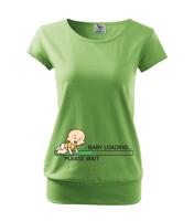 Těhotenské Tričko s potiskem Baby Loading
