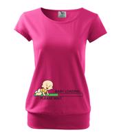 Těhotenské Tričko s potiskem Baby Loading