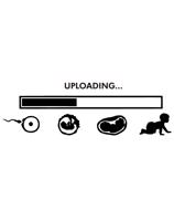 Těhotenské tričko s potiskem pro budoucí maminky Uploading...