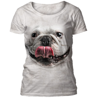 The Mountain Dámské tričko Silly Bulldog Face Velikost: XL